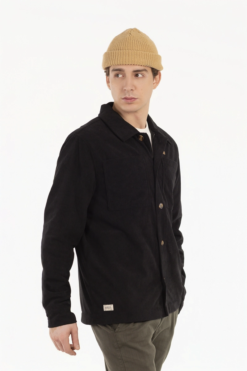 CHAQUETA OVERSHIRT SWAY NEGRO - 2