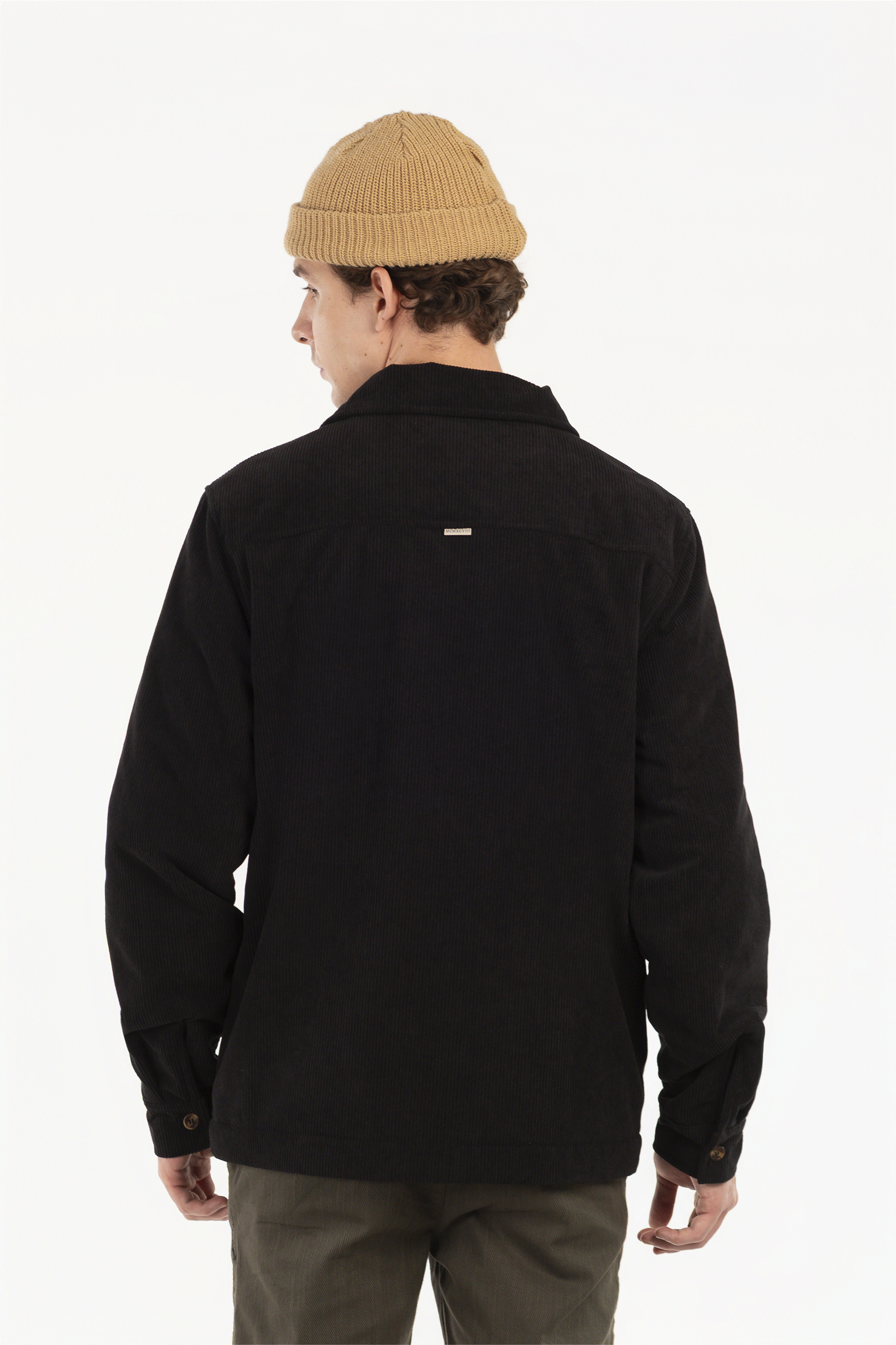 CHAQUETA OVERSHIRT SWAY NEGRO - 3