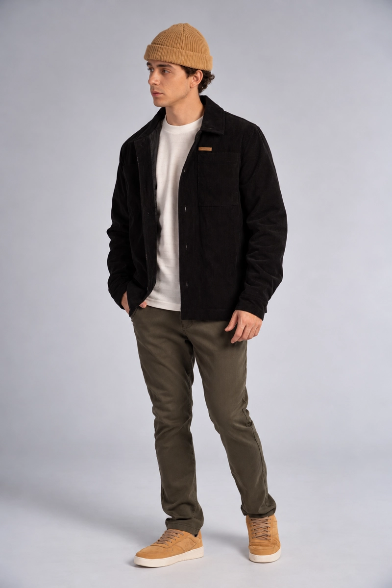 CHAQUETA OVERSHIRT SWAY VERDE - 6