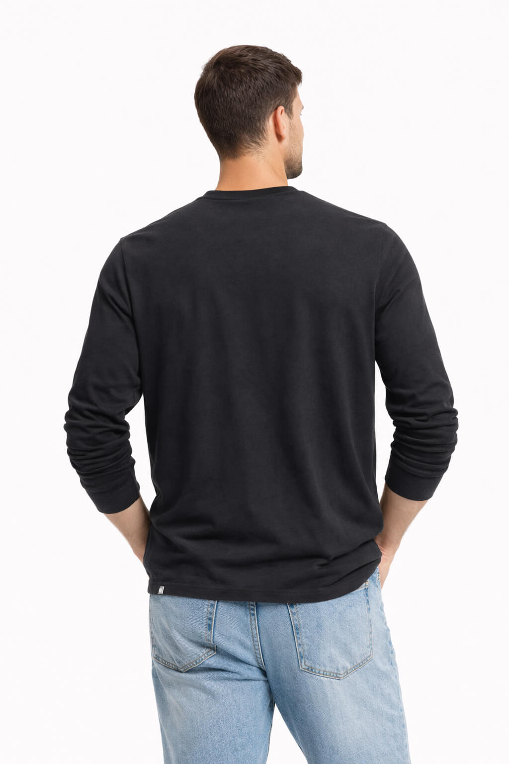 POLERA ML FIELD NEGRO - 2