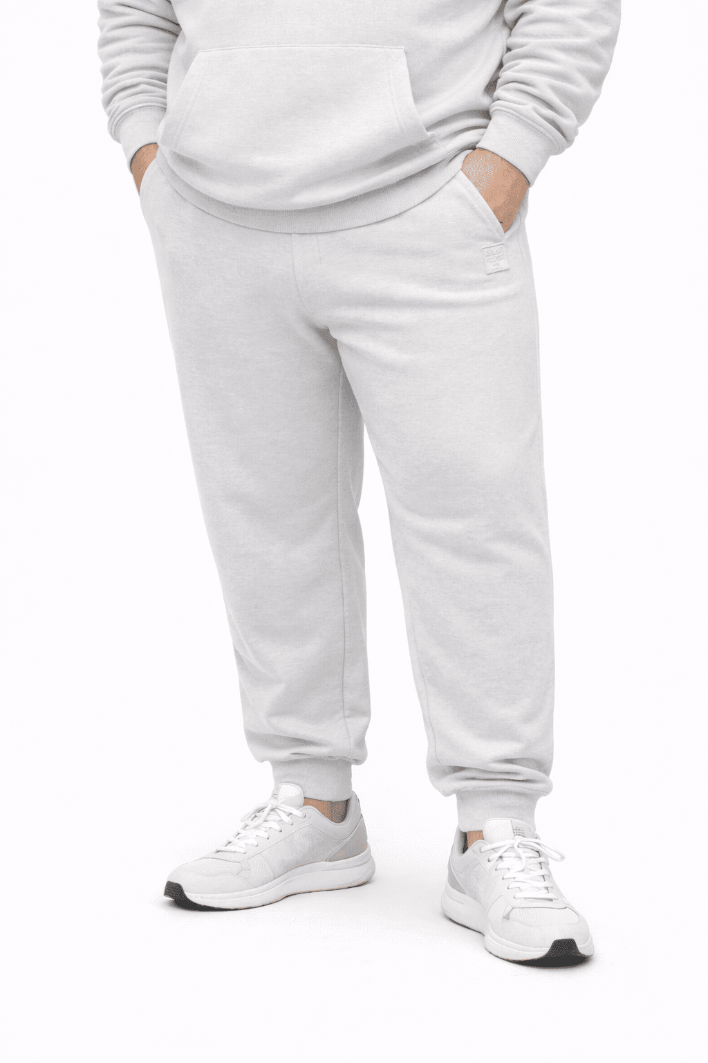 PLUS BUZO JOGGER MOVE GRIS - 1