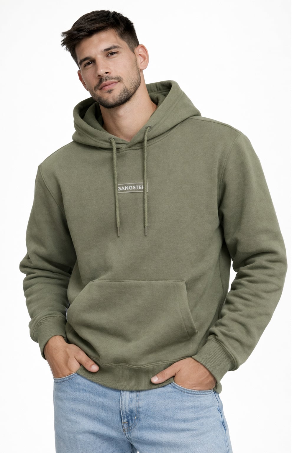 POLERON HOODIE ROUTE VERDE - 1