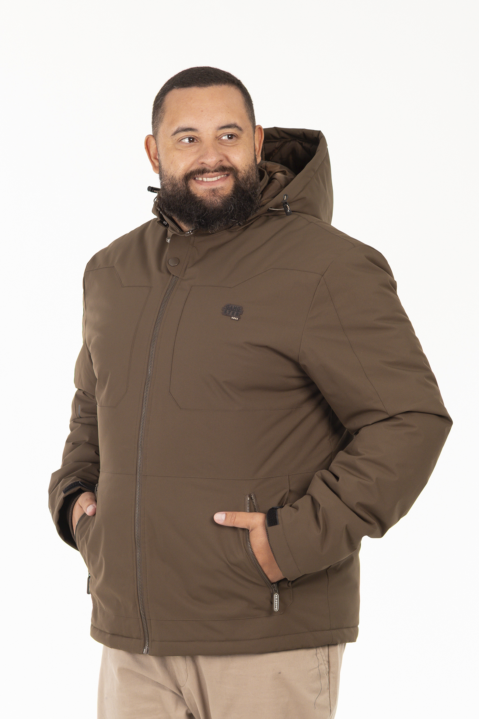 PLUS PARKA TECNOFUSIONADA ARTIC CAFE - 1