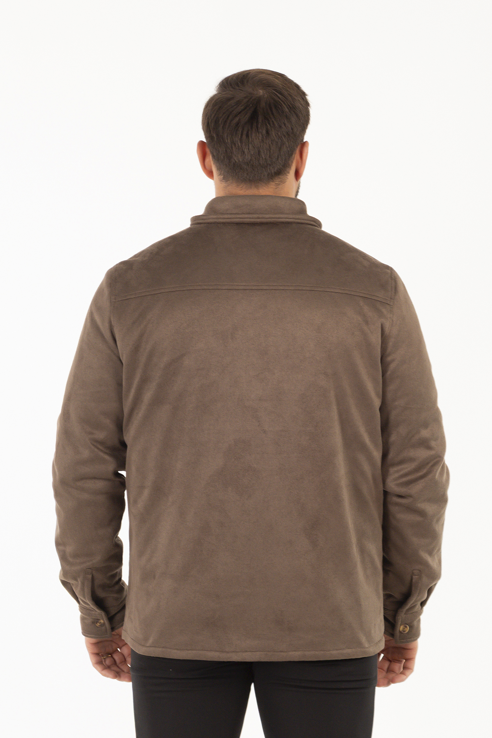 CHAQUETA OVERSHIRT CALM NEGRO - 2