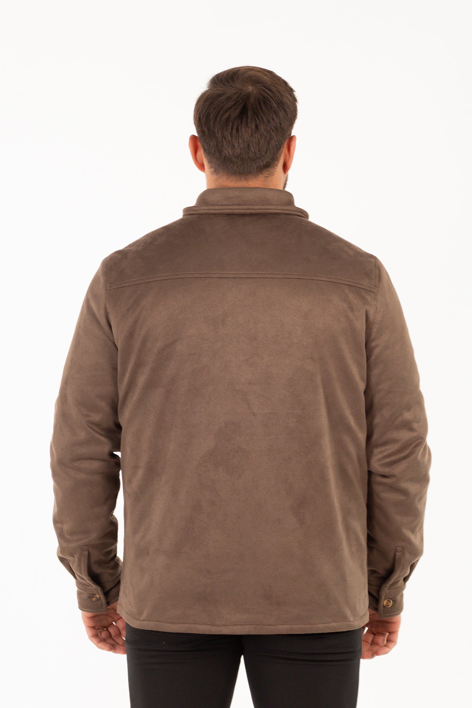 CHAQUETA OVERSHIRT CALM NEGRO - 2