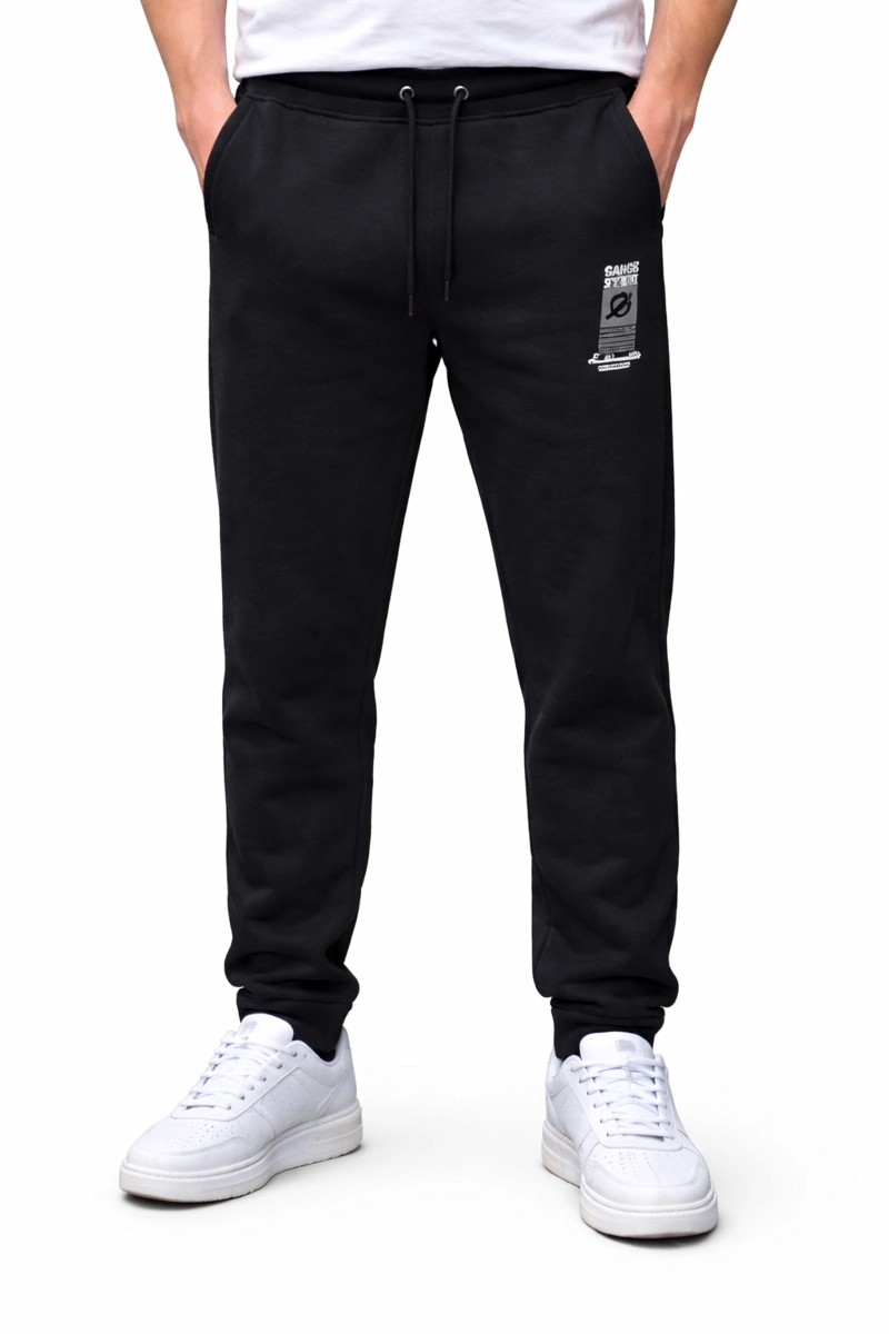 PLUS BUZO JOGGER DRIFT NEGRO - 1