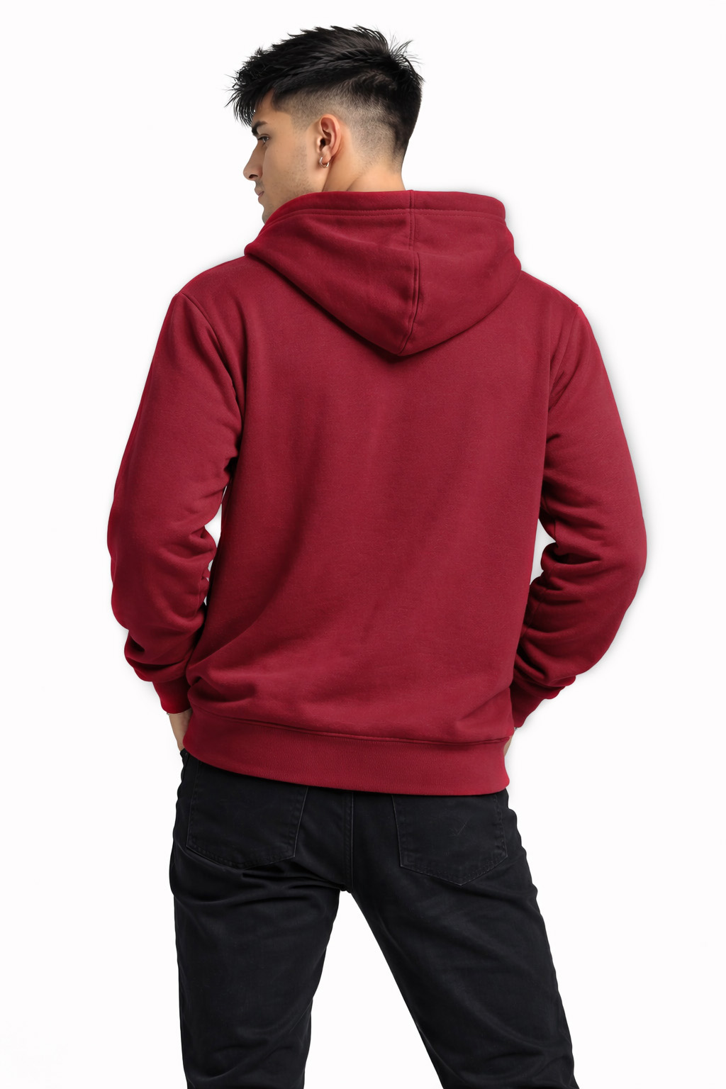 POLERON FULLZIPPER PASSAGE ROJO - 2