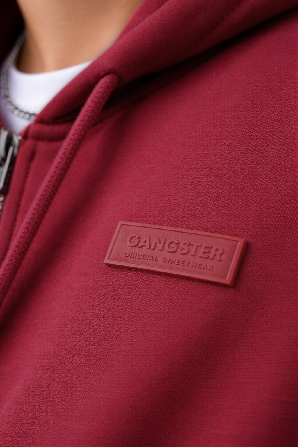 POLERON FULLZIPPER PASSAGE ROJO - 4