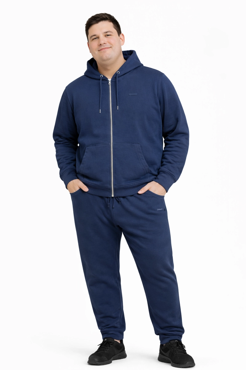 PLUS POLERON FULLZIPPER PASSAGE AZUL MARINO - 4