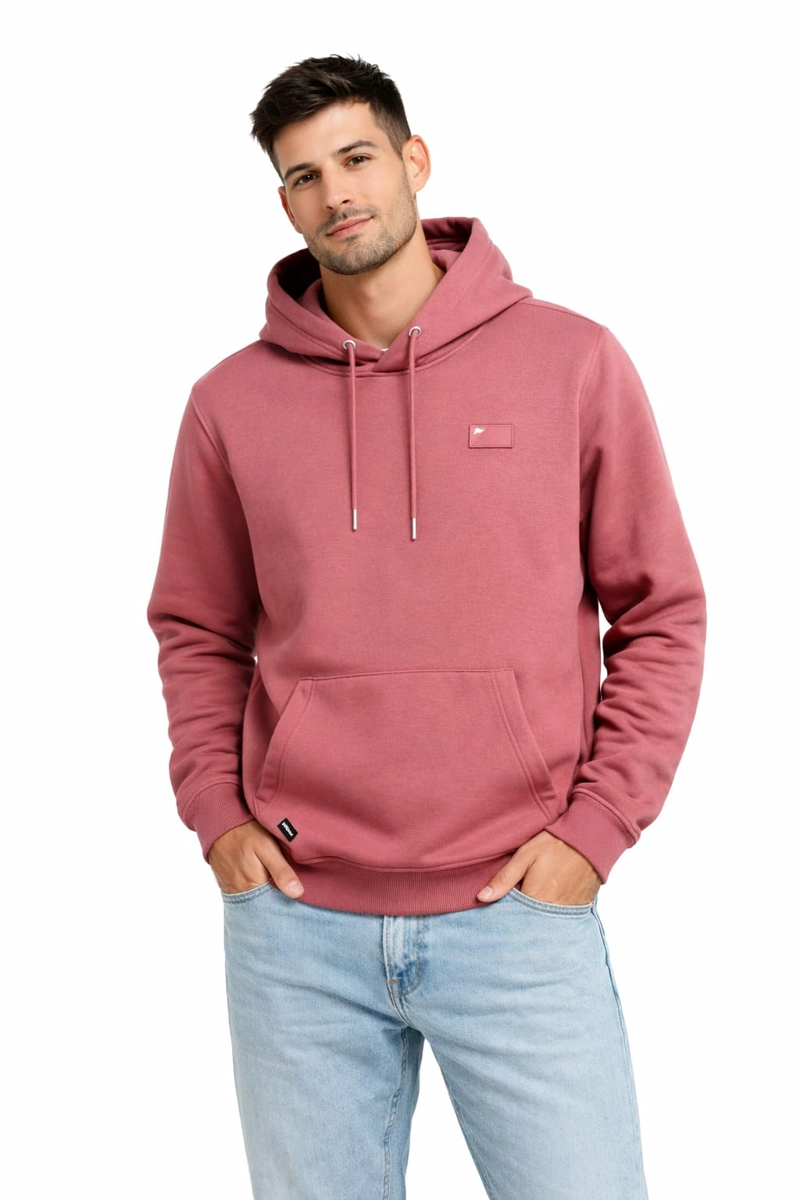POLERON HOODIE MOVE BURDEO - 1