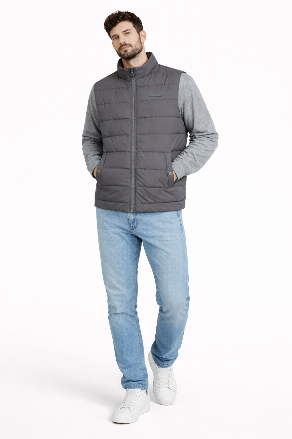 PARKA PUFFER ELEMENT GRIS - 3