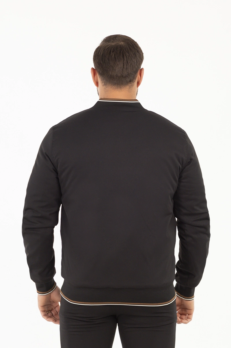 CHAQUETA BOMBER NEUTRAL NEGRO - 6