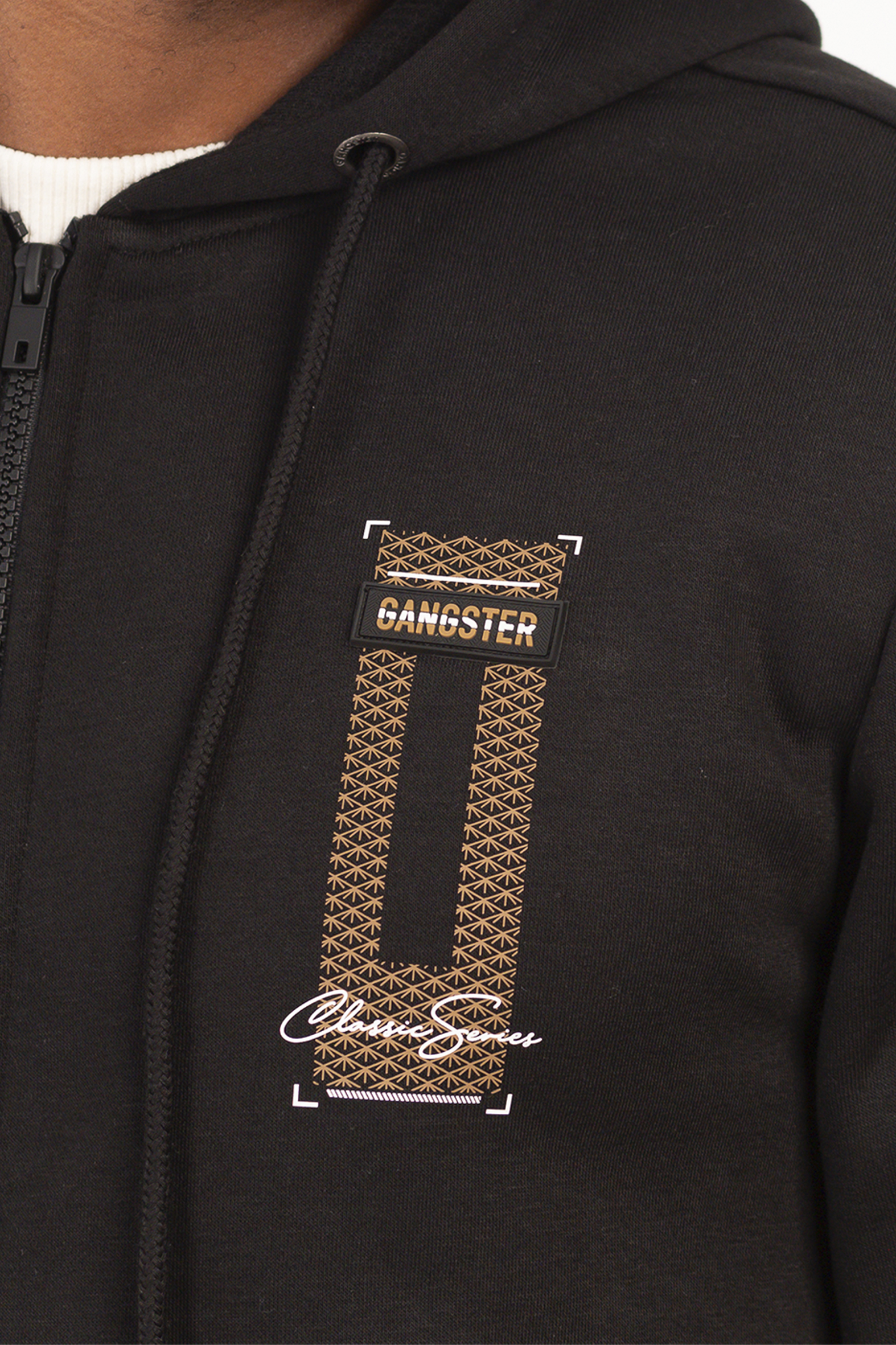 POLERON FULLZIPPER DRIFT NEGRO - 4