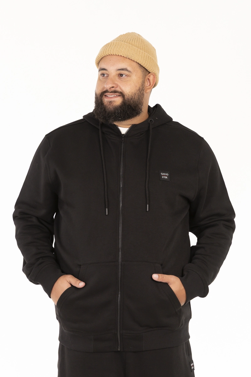PLUS POLERON FULLZIPPER PATH NEGRO - 1