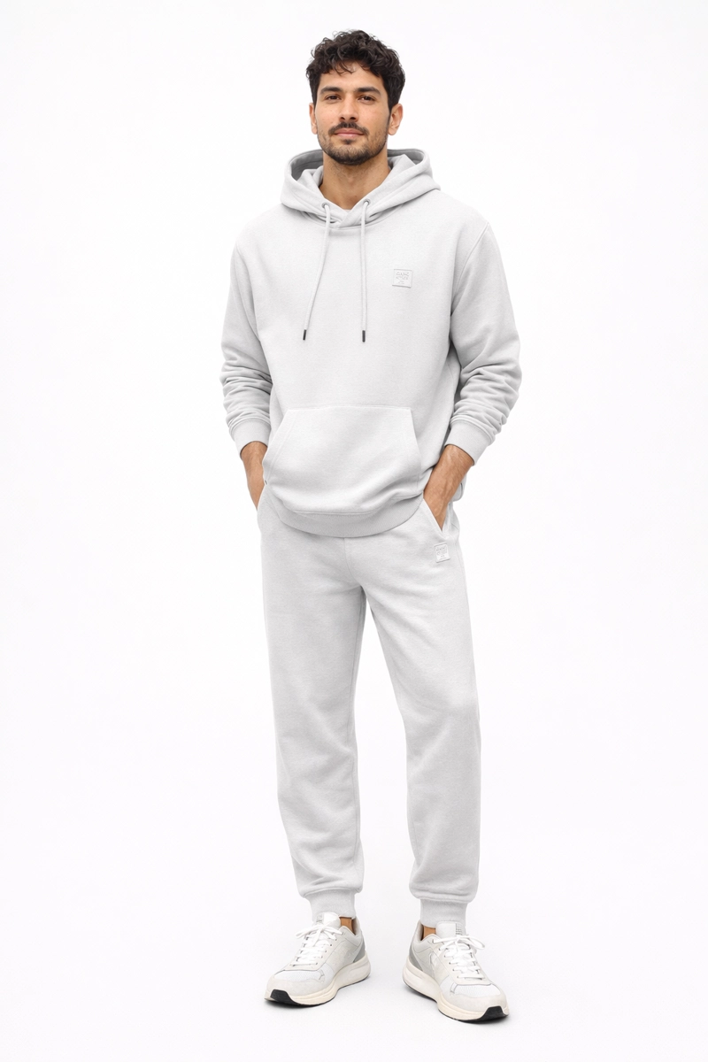 POLERON HOODIE MOVE GRIS - 3