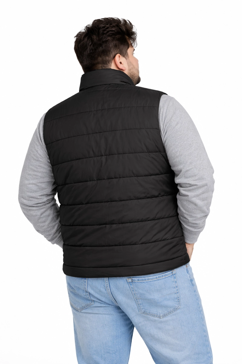 PLUS PARKA PUFFER ELEMENT NEGRO - 2