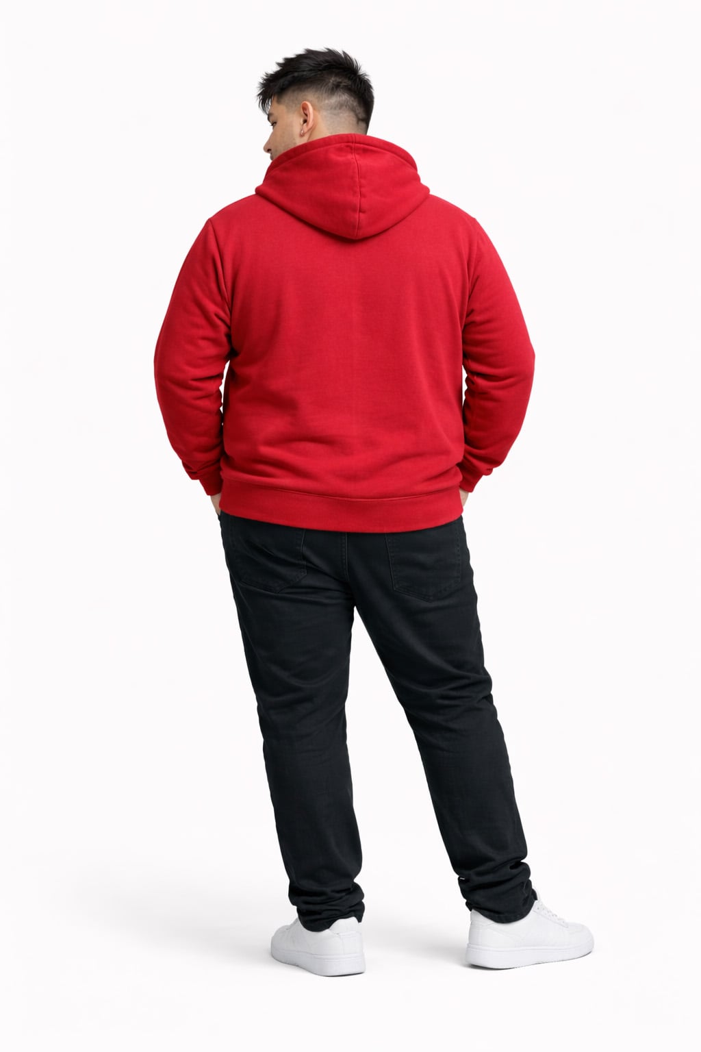 PLUS POLERON FULLZIPPER LINK ROJO - 2