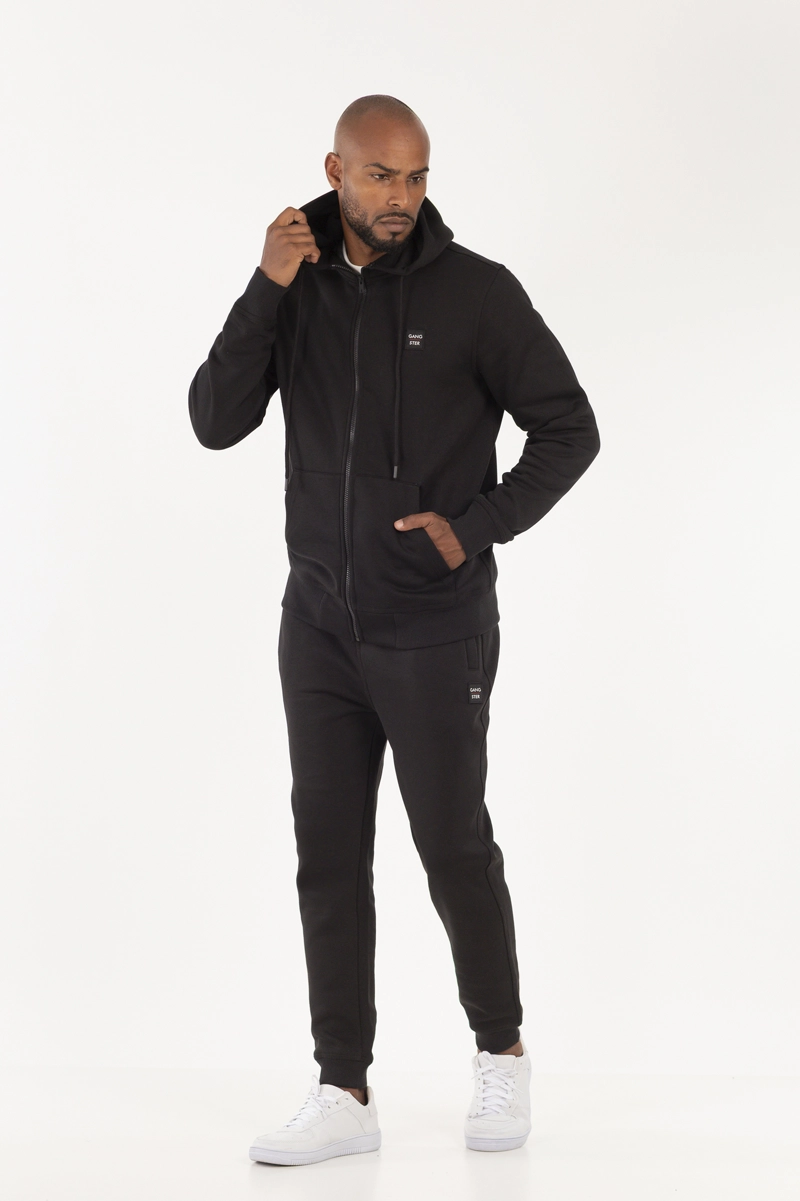 POLERON FULLZIPPER PATH NEGRO - 4