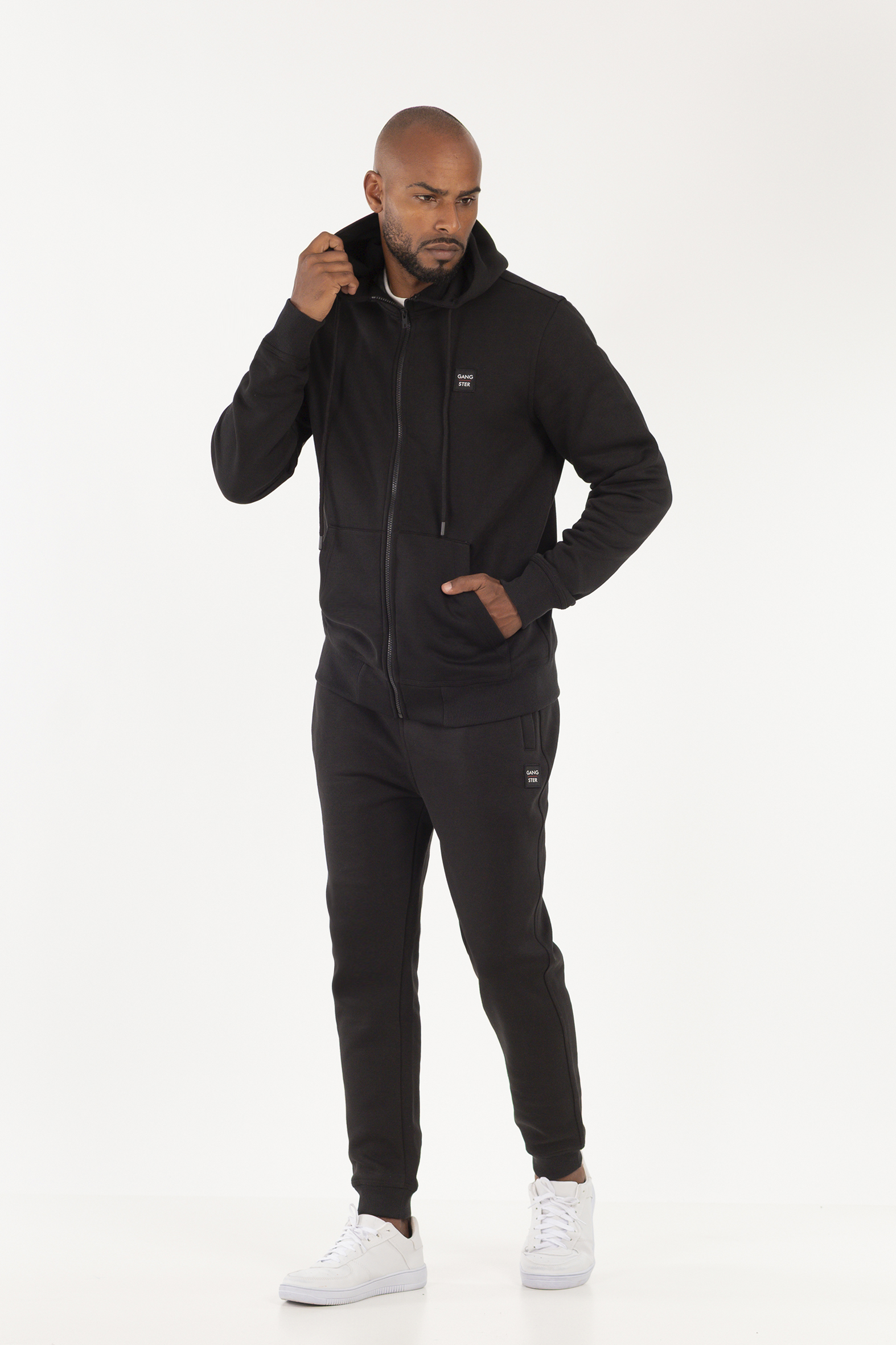 POLERON FULLZIPPER PATH NEGRO - 4