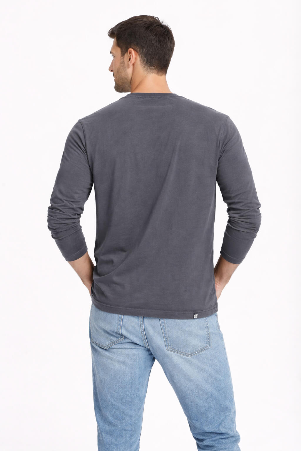 POLERA ML FIELD GRIS - 2