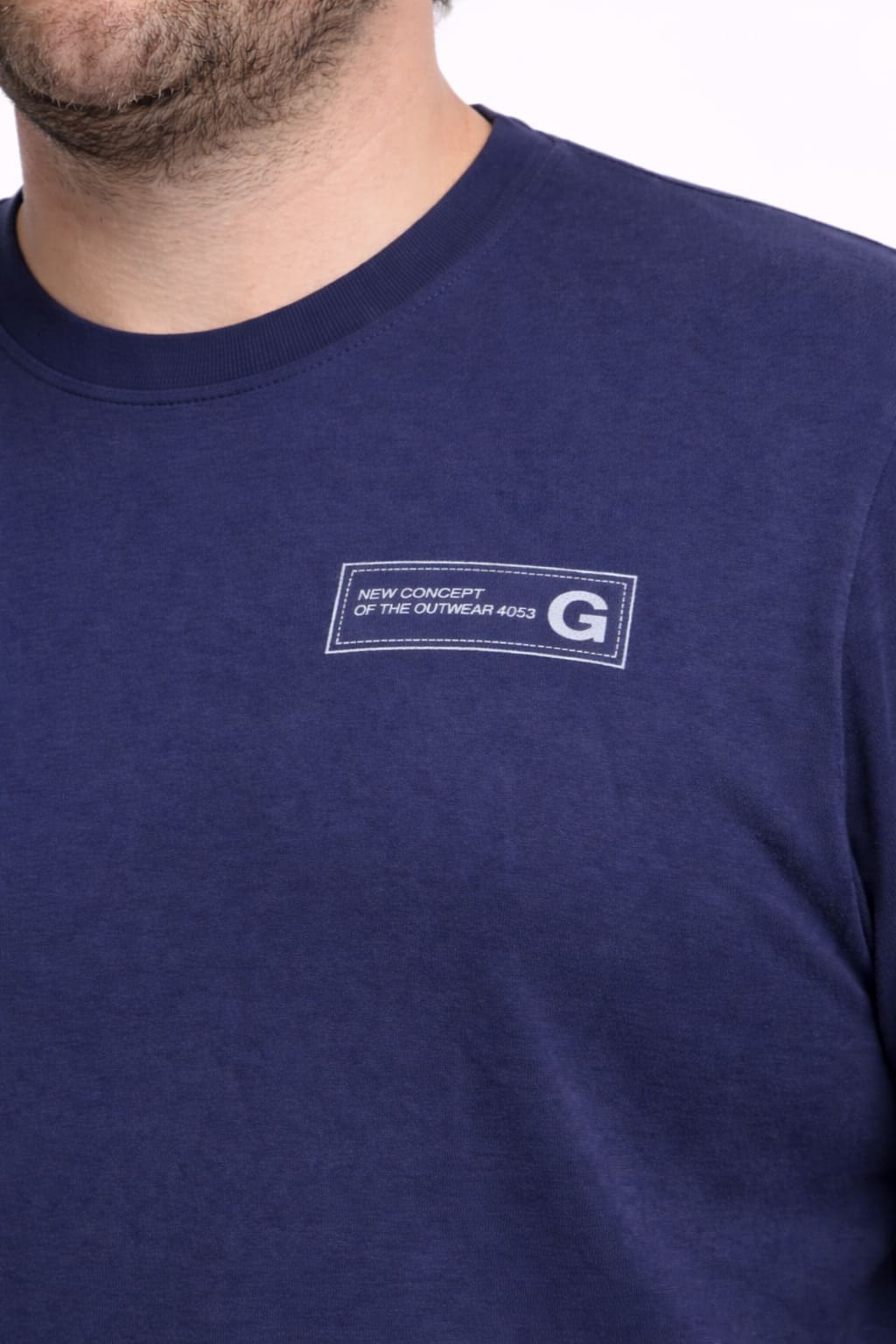 PLUS POLERA ML FIELD AZUL MARINO - 4