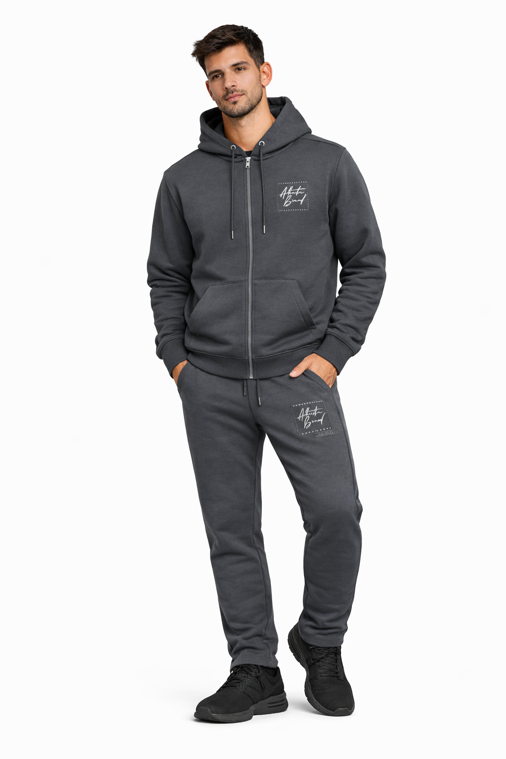 BUZO JOGGER UNIT GRAFITO - 4