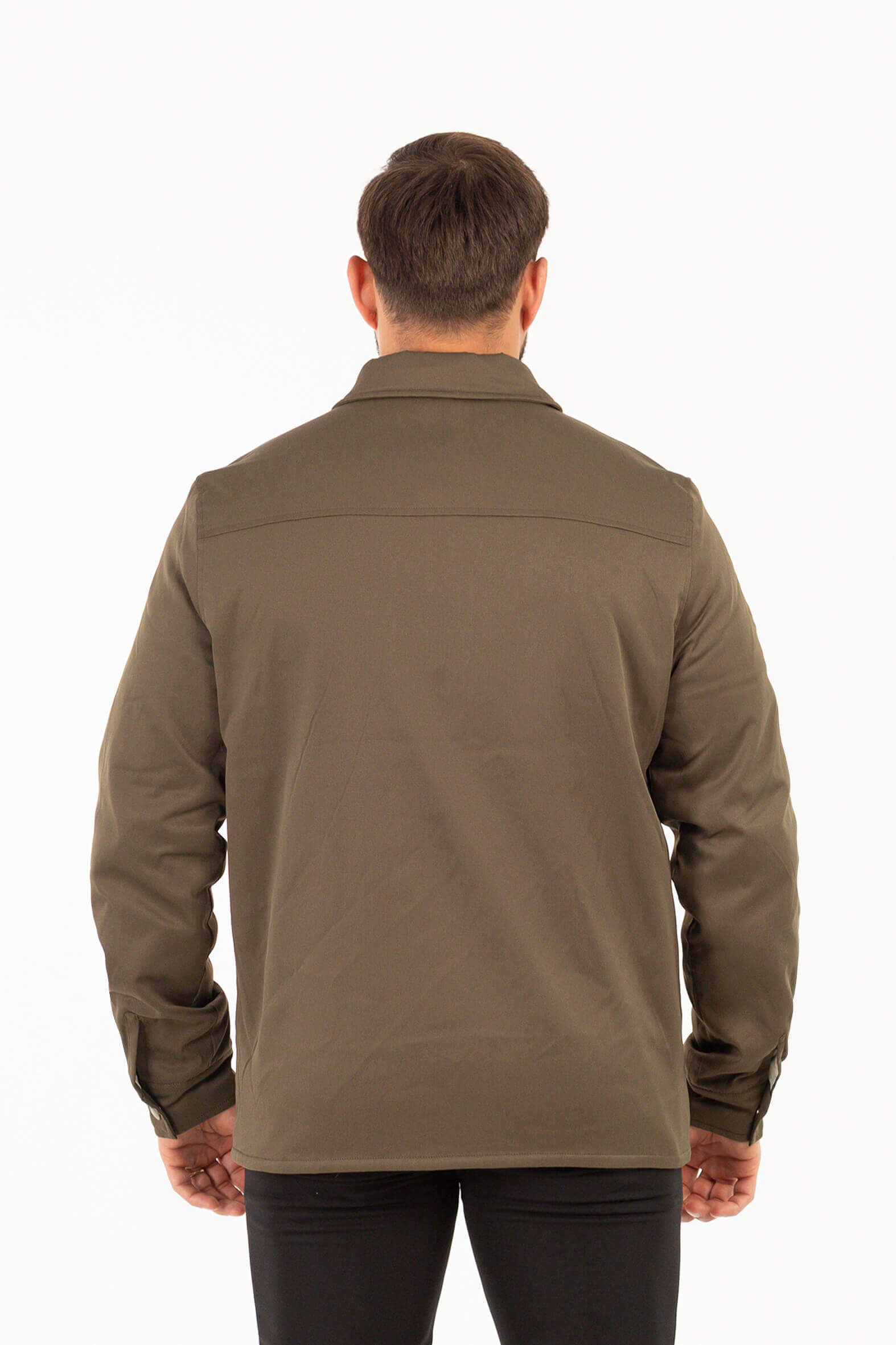 CHAQUETA OVERSHIRT HABIT NEGRO - 2