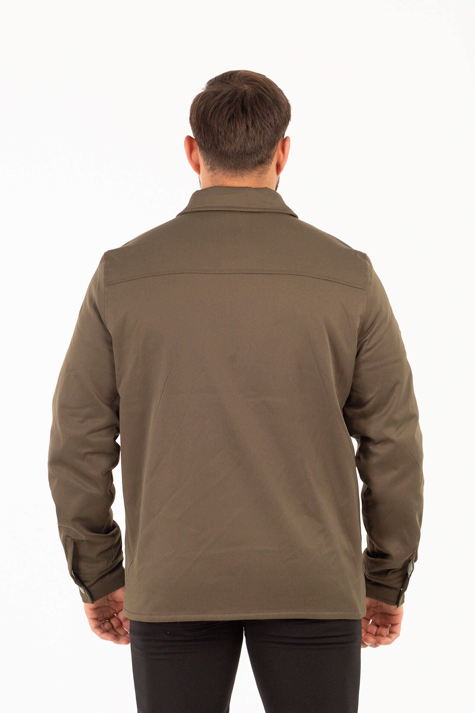 CHAQUETA OVERSHIRT HABIT NEGRO - 2