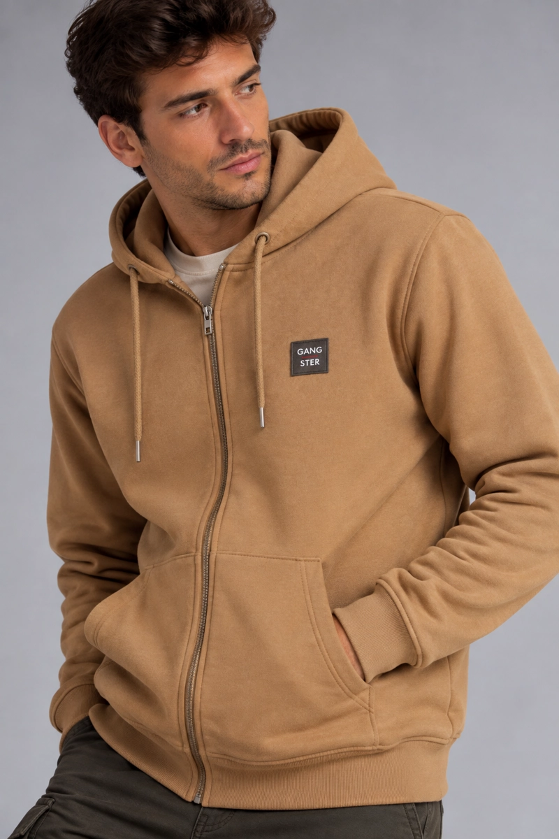 PLUS POLERON FULLZIPPER PATH CAFE - 1
