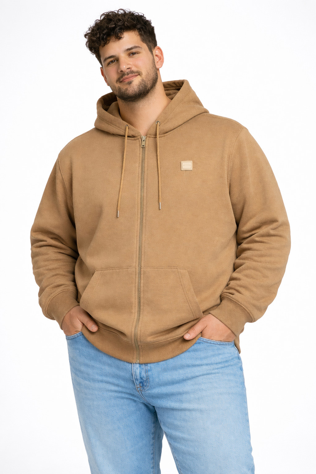 PLUS POLERON FULLZIPPER PATH CAFE - 1