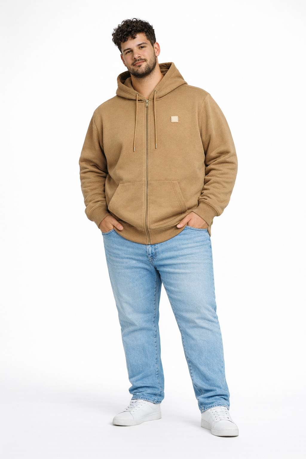 PLUS POLERON FULLZIPPER PATH CAFE - 4