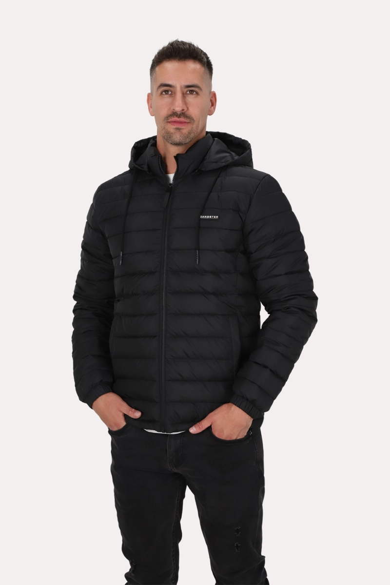 PARKA MONVO NEGRO GANGSTER - 1