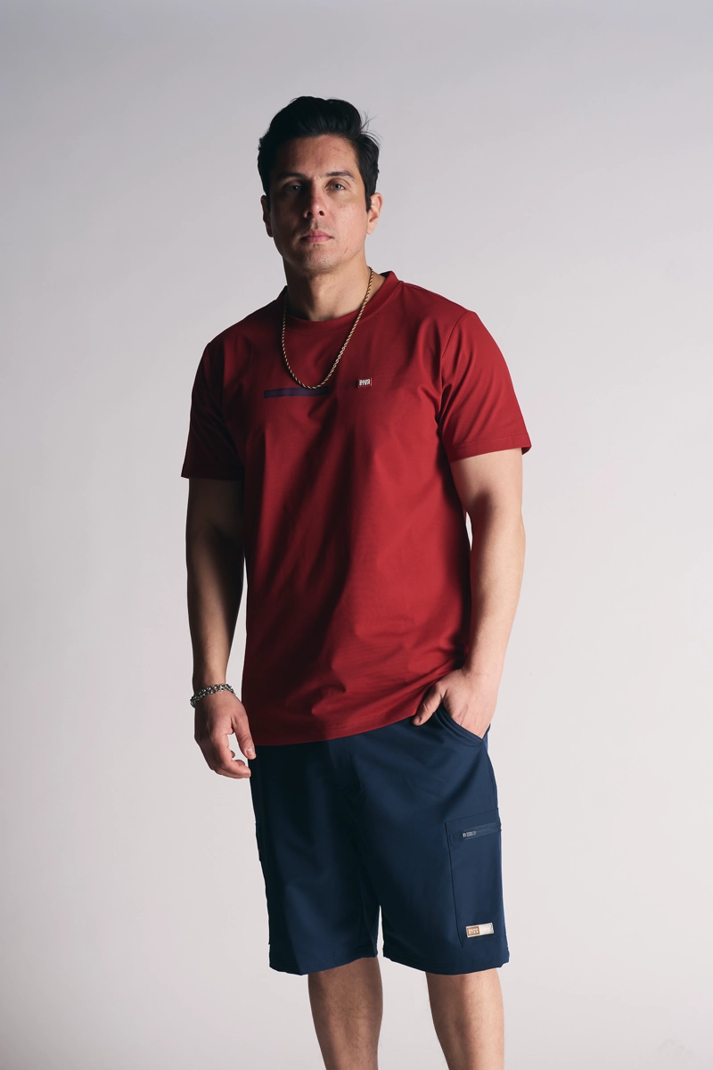 POLERA MC P TATTOO ROJO - 1