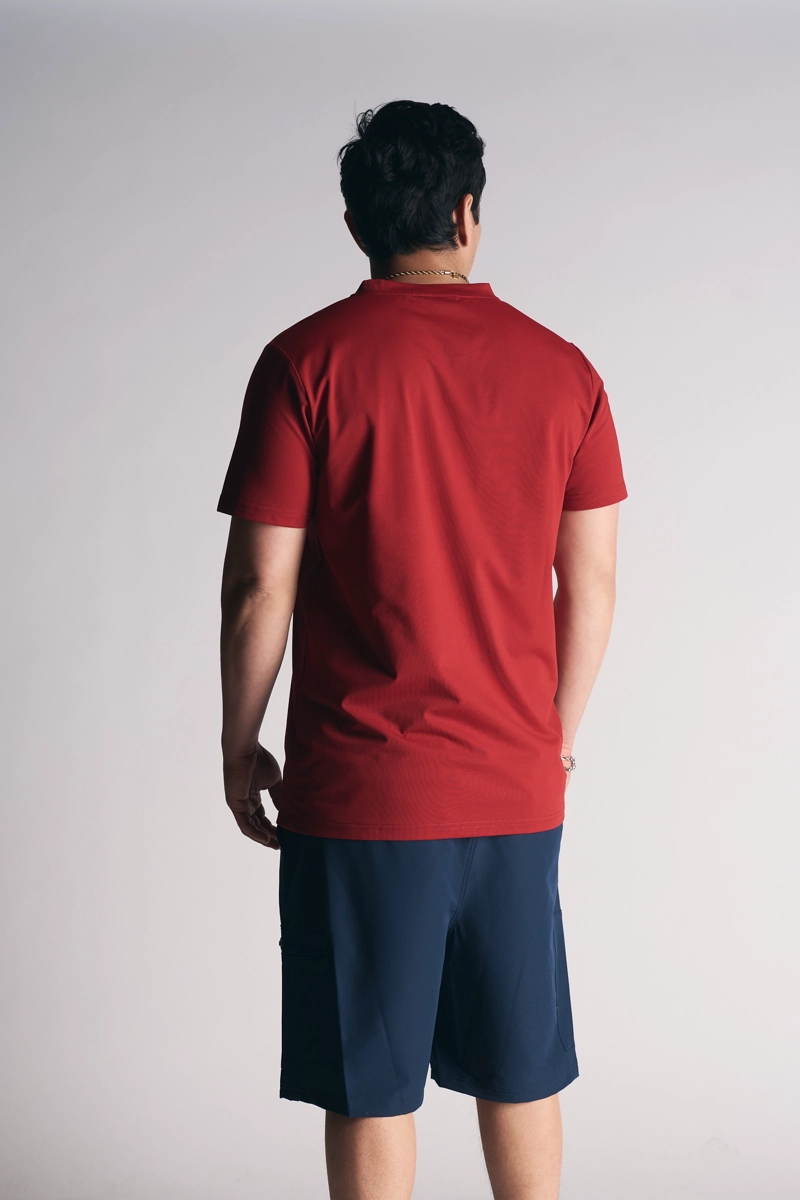 POLERA MC P TATTOO ROJO - 2