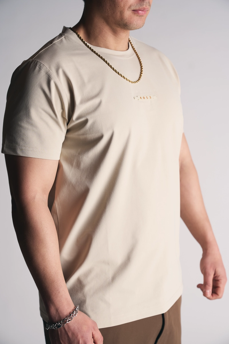 POLERA MC BASICA ESSENTIAL CAFE - 7