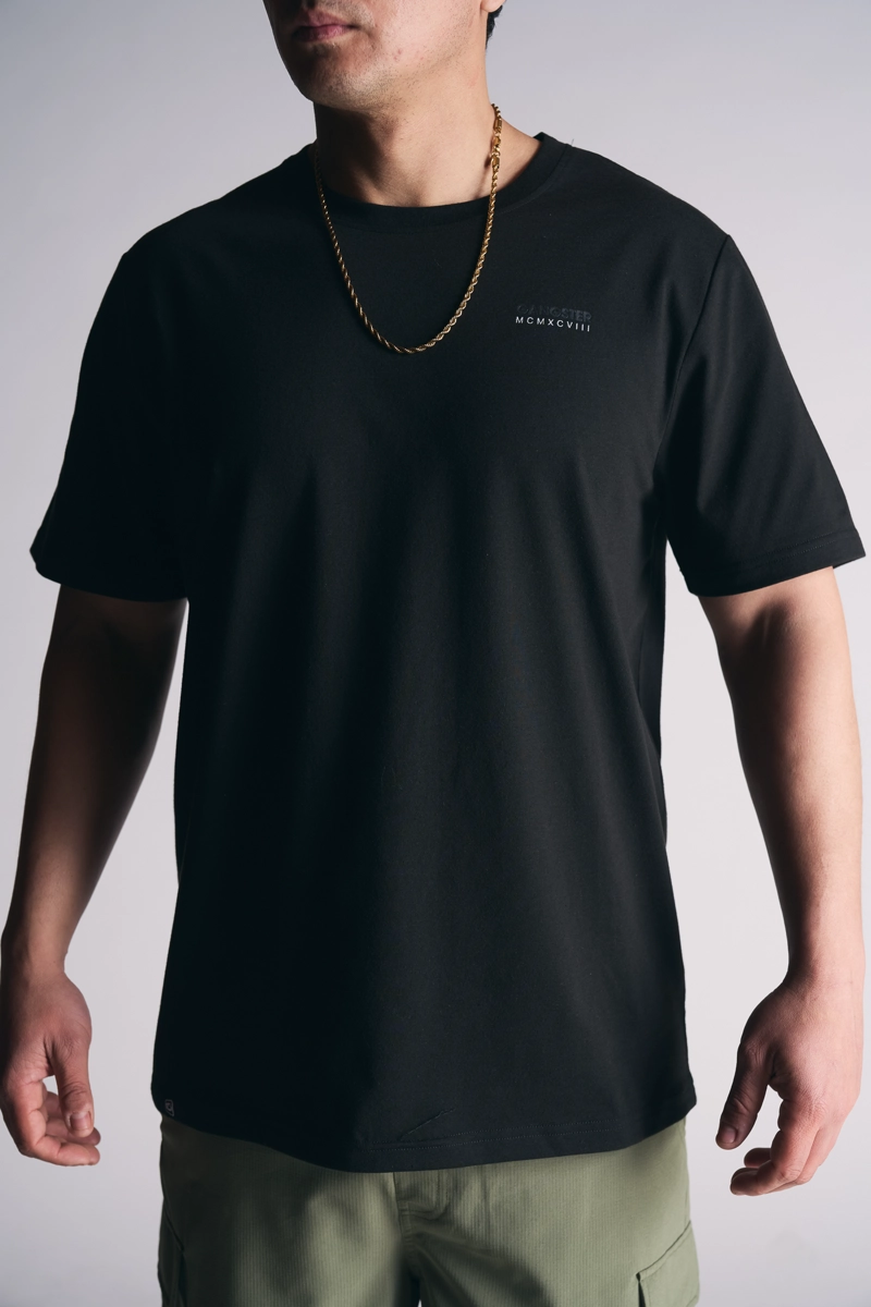 PLUS POLERA MC BASICA ESSENTIAL NEGRO - 5