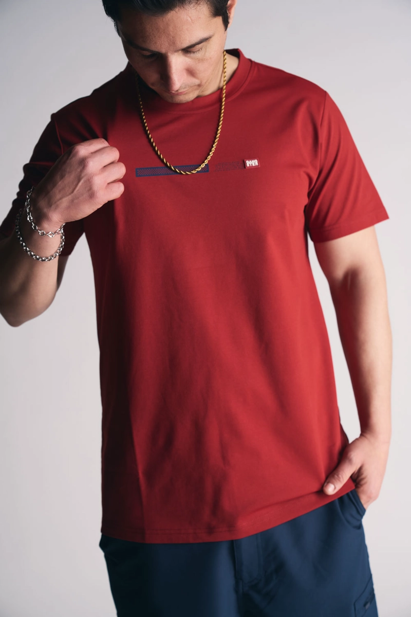 POLERA MC P FRONT ROJO - 1