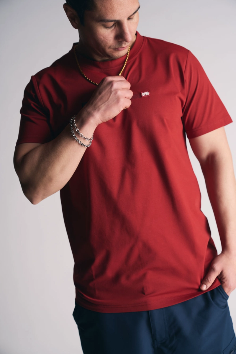 POLERA MC P FRONT ROJO - 4