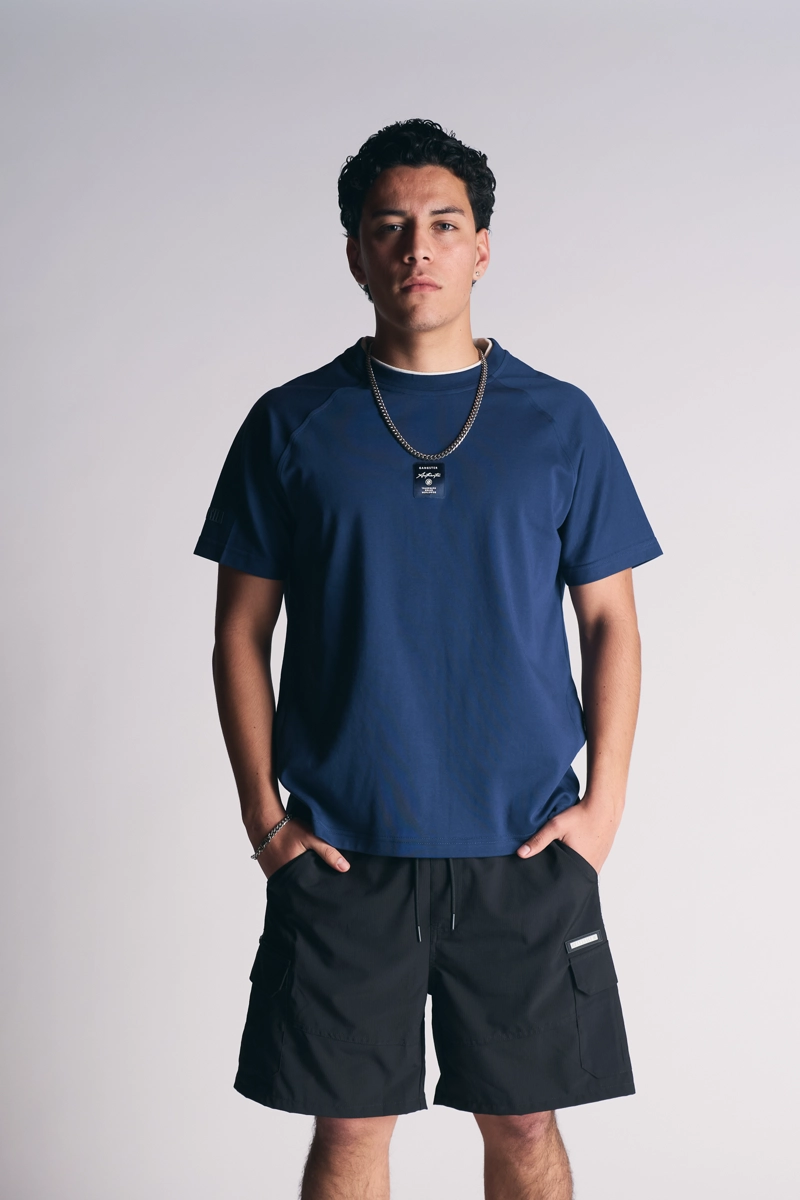 POLERA MC P BRAND AZUL - 1