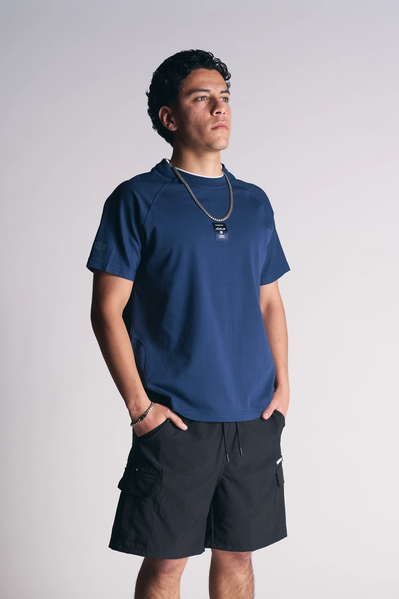 POLERA MC P BRAND AZUL - 4