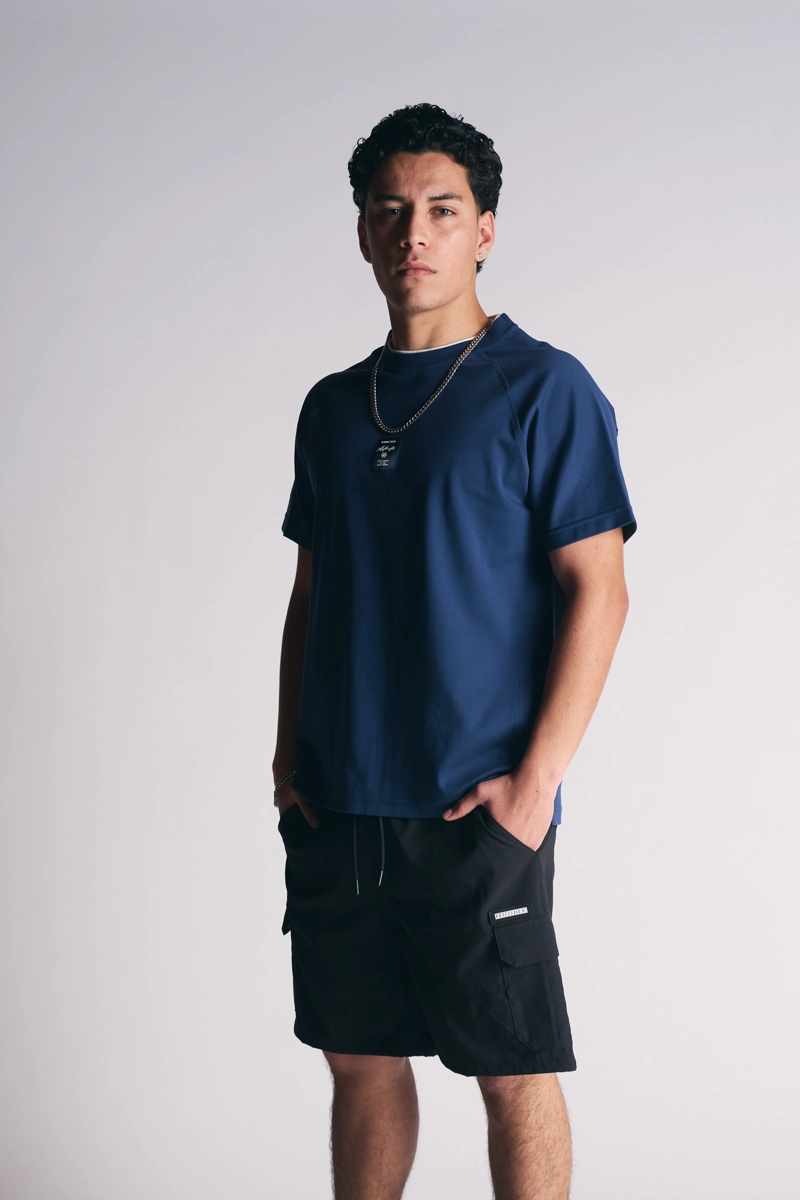 POLERA MC P BRAND AZUL - 5