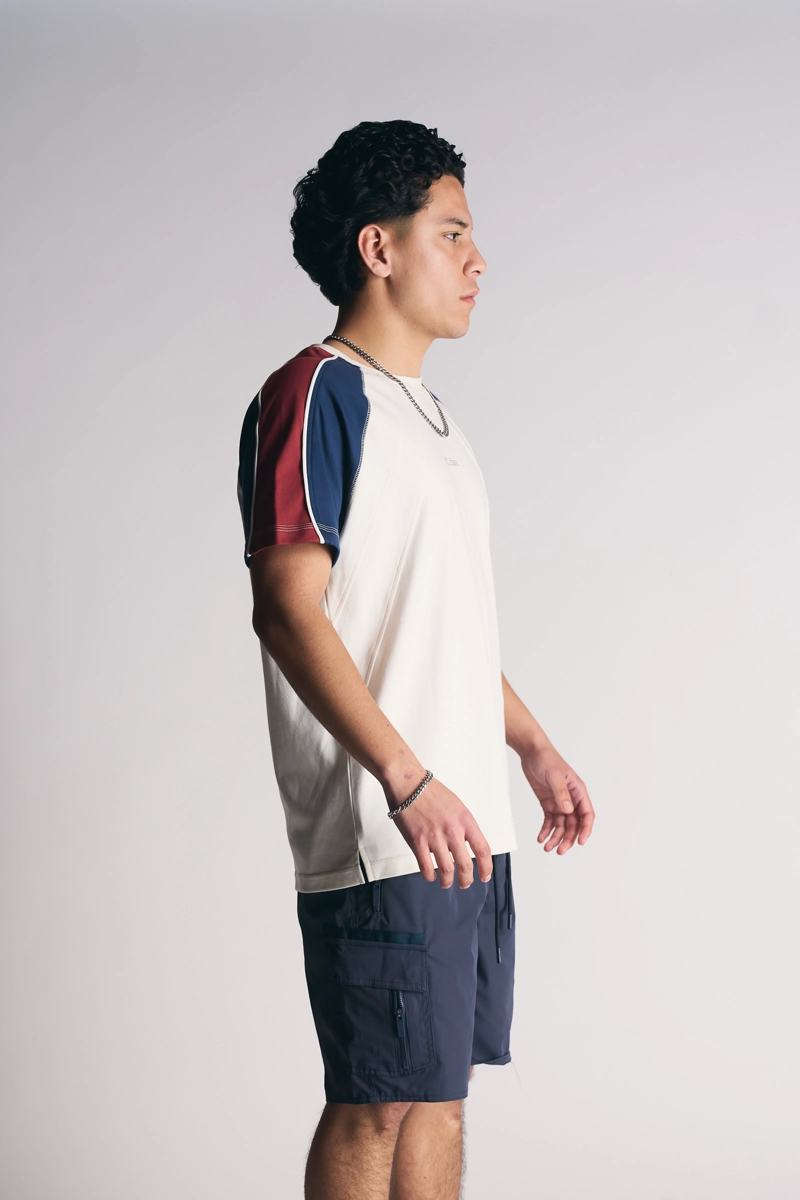 POLERA MC RAGLAN AZUL - 5