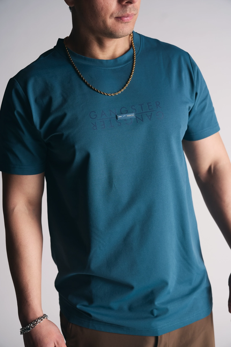 POLERA MC P LINE AZUL - 3