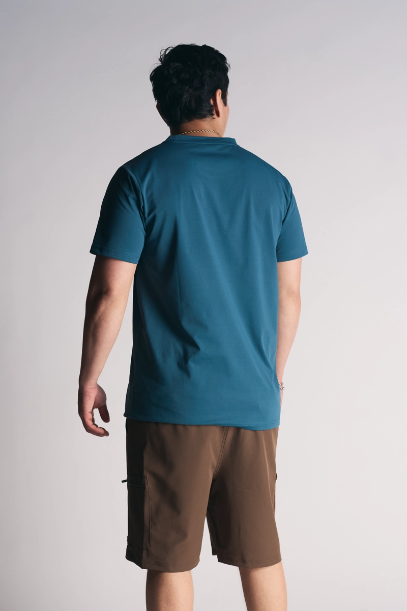 POLERA MC P LINE AZUL - 5