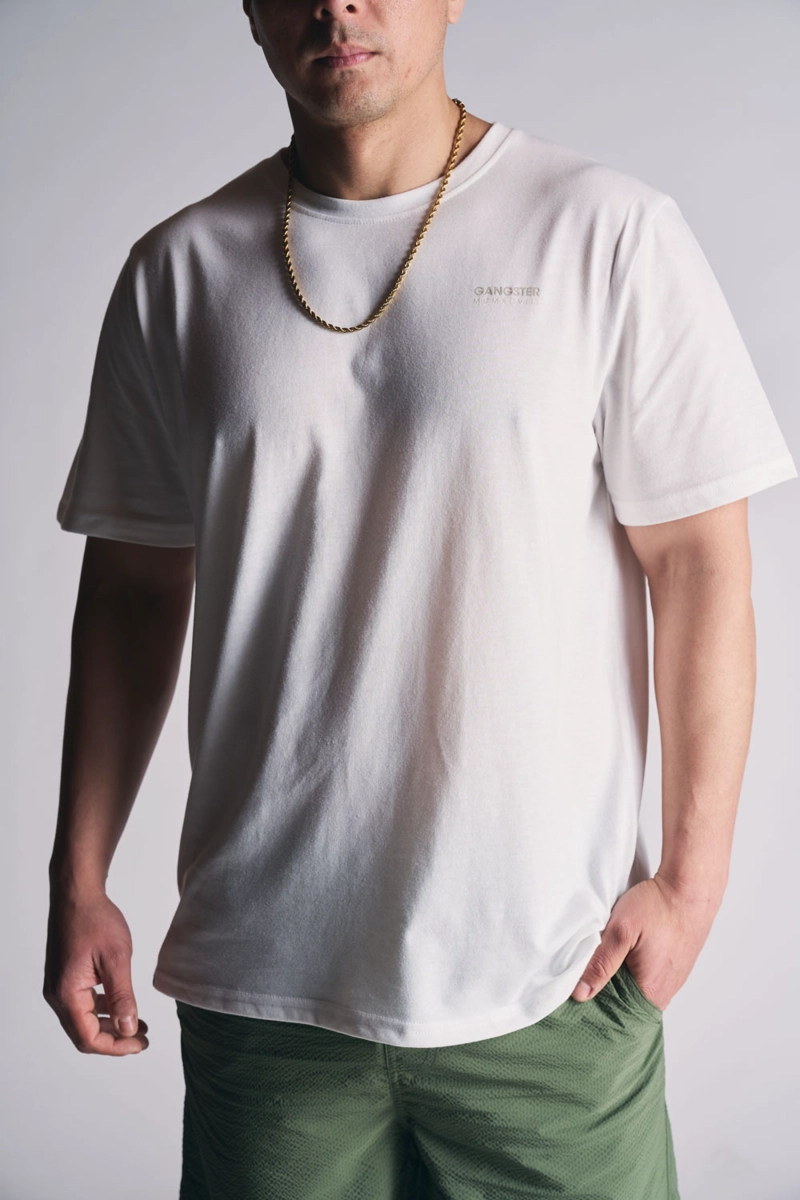 POLERA MC BASICA ESSENTIAL BLANCO - 3