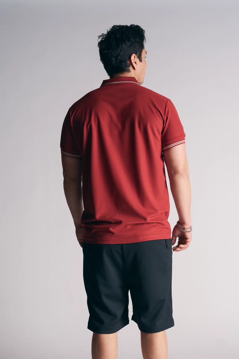 POLERA POLO P REGATTA ROJO - 2