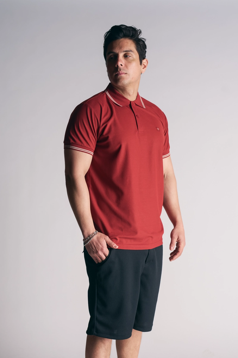 POLERA POLO P REGATTA ROJO - 5