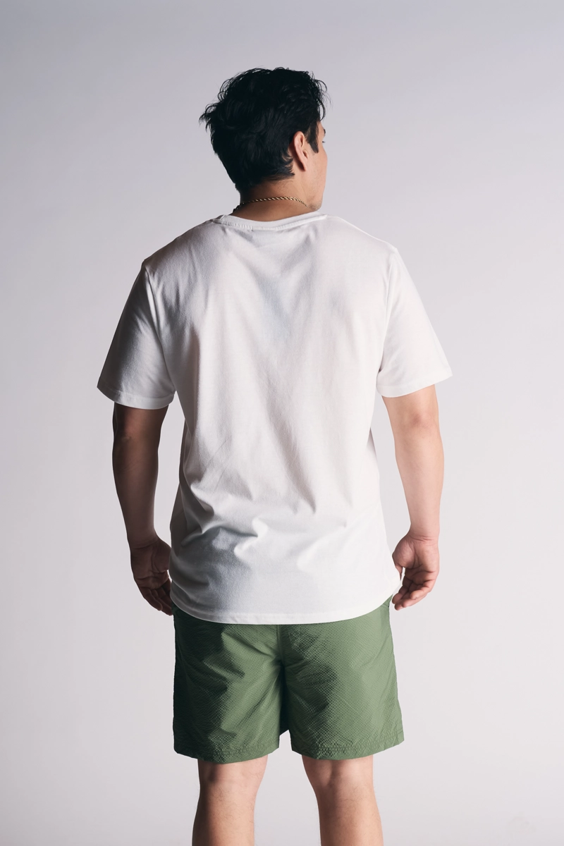 PLUS POLERA MC BASICA ESSENTIAL BLANCO - 2