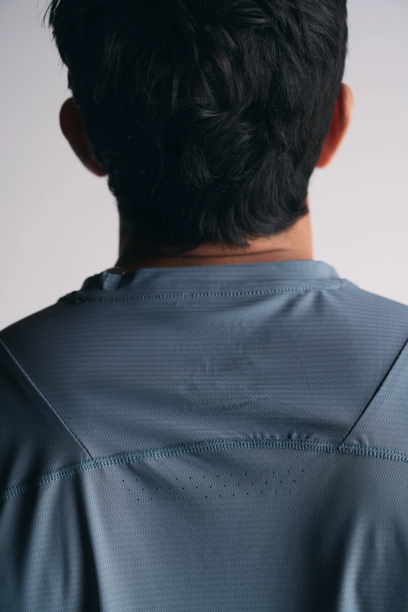 POLERA MC DRY AZUL - 2