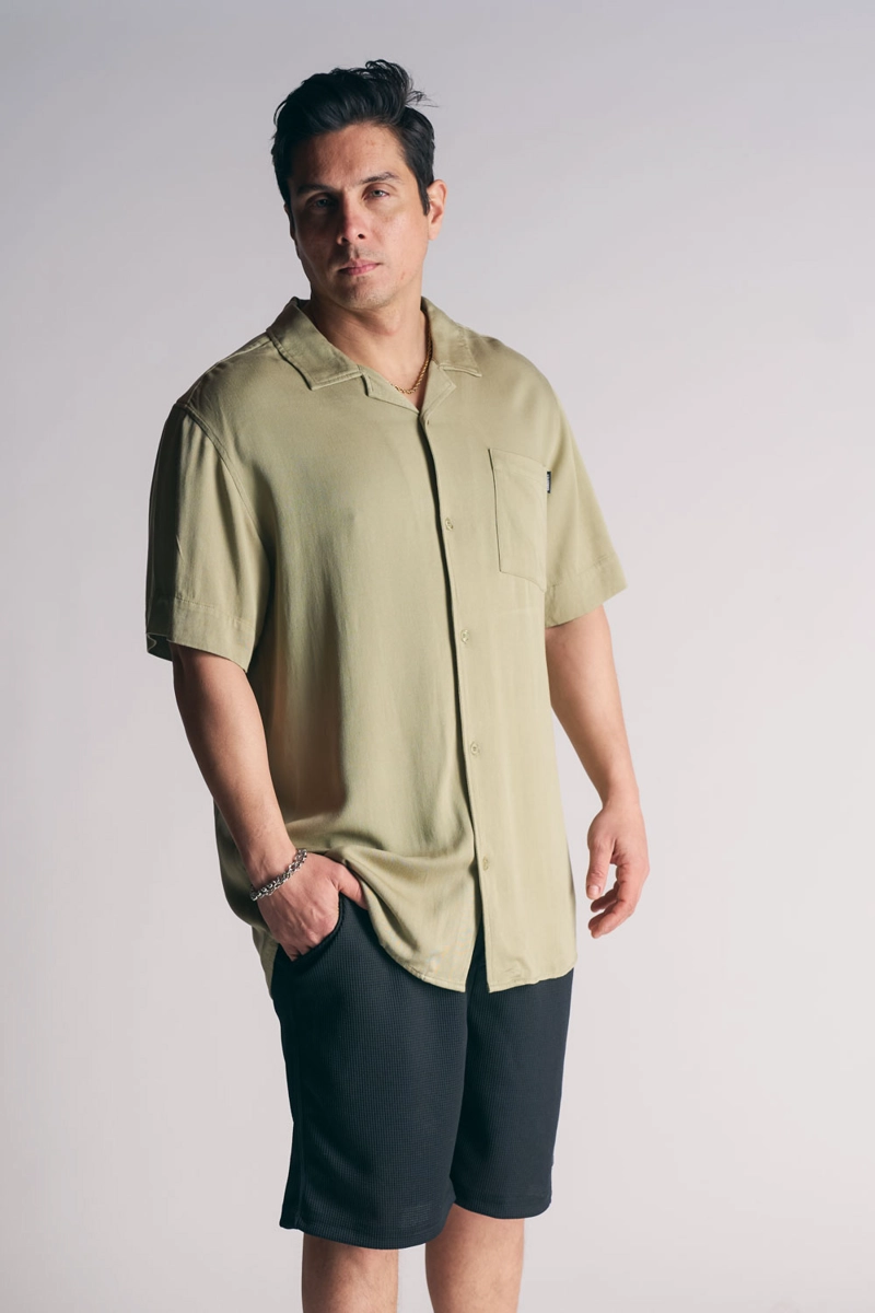 PLUS CAMISA MC RIVIERA VERDE - 1
